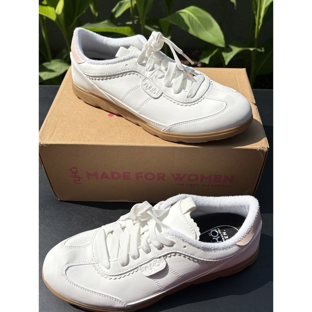 Ryka Effortless Women's White Sneakers 9M NWOB